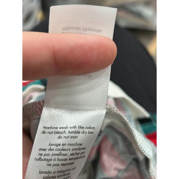 NWT Rachel Parcell Kids Green Red Plaid Long Sleeve Pajama Set Christmas Size 2 - Picture 8 of 8